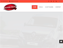 Tablet Screenshot of kombi-rent.com